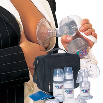 Pompa manuala pentru san. Set de calatorie PES 0%BPA