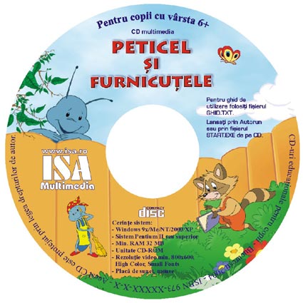CD si revista educational Peticel si Furnicutele