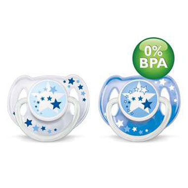 Suzete de noapte 6-18 luni fara BPA