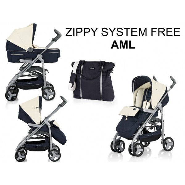 Carucior Zippy System Free 2012  (sasiu ,landou, scaun sport, scaun auto)