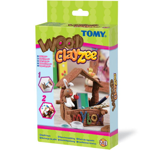 Clayzee - Kit de reincarcare (pentru creatii din lemn)