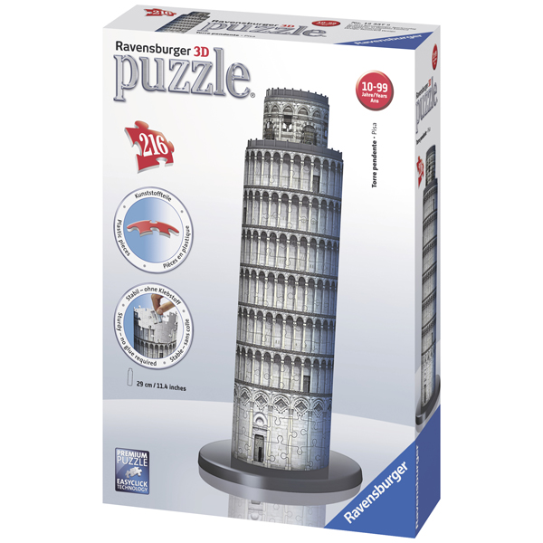 Puzzle 3D  Turnul din Pisa, 216 Piese