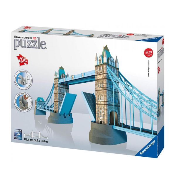 Puzzle 3D Tower Bridge, 216 Piese