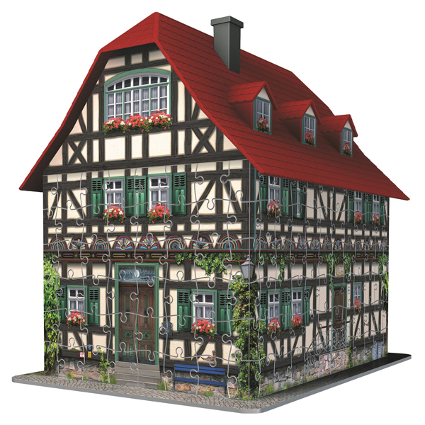 Puzzle 3D  Casa Medievala 216 Piese