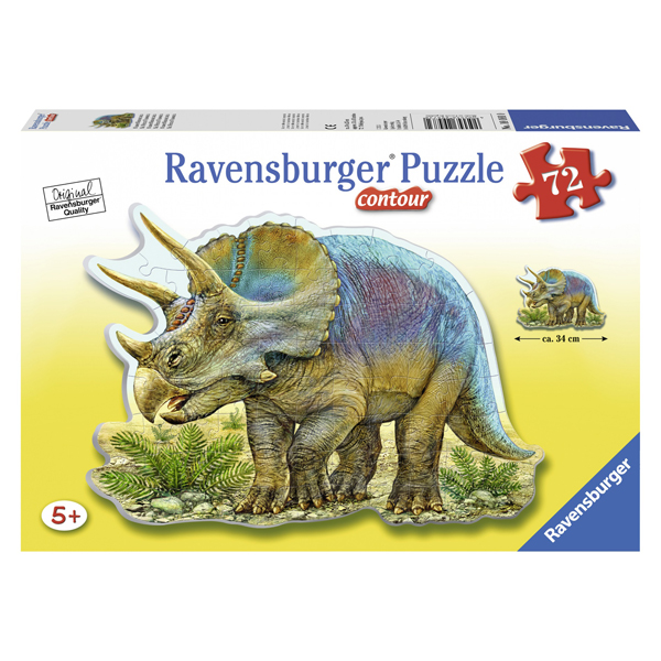 Puzzle Triceratop, 72 piese