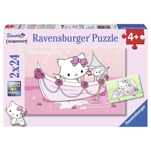 Puzzle Hello Kitty, 2x24 piese
