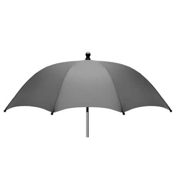 Umbrela pentru carucior 70cm UV 50+, Gri